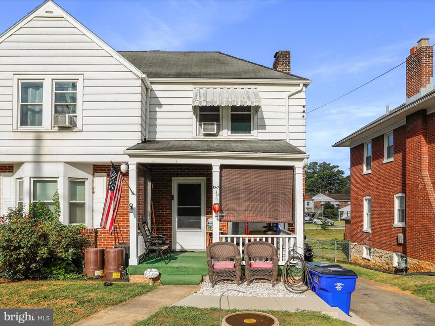 Contract fell through. Huge Price Reduction! This home is a great starter home,  offers 3 bedrooms and 1 bath with updated windows, hot water heater. Approximately 1280 finished square feet. expanded parking area with a oversized 1 car detached garage, allows for a ample amount of off street parking.  Full basement with outside exit and a new rear porch deck.  Lots of extras' come with this home
Natural gas available. hardwood floors throughout. all of this within minutes of the interstates, shopping, medical and all amenities.