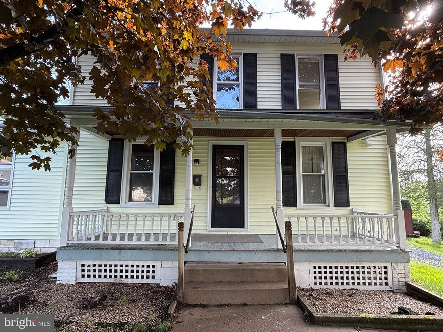 This 2-story, 3-bedroom home sits on nearly a half-acre. The home has a 24x24 attached garage that enters into the large 12x22 family room.  In addition to the family room, the main level also has a living room with a wood stove, eat-in kitchen, large half bathroom, and laundry. The second floor has 3 bedrooms and a full bathroom. The home has public water and sewer. The exterior was recently pressure washed and is ready for a new owner.