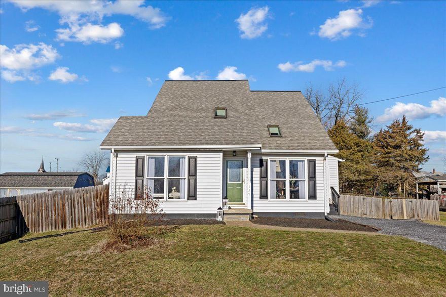 Perfectly located in a quiet residential neighborhood, yet within a short drive to I-81, this home awaits its new owners! Enter into the light-filled living room and dining room, with tall cathedral ceilings and skylights.  Two large front windows provide gorgeous mountain views. The kitchen is just around the corner and features Stainless Steel Appliances and a nice view of the yard.   The primary bedroom is on the first floor, with double closets and an updated attached bathroom. The additional two bedrooms and one full bathroom located upstairs, providing lots of privacy. There is a sizeable fully fenced-in yard, with a storage shed and a spacious deck for entertaining friends and family. Recent updates include new Hot Water Heater and Sewer Ejector Pump  in 2019, HVAC in 2020, Refrigerator in 2021 and Stove in 2022. Come see how your special touches could make this home adorable!