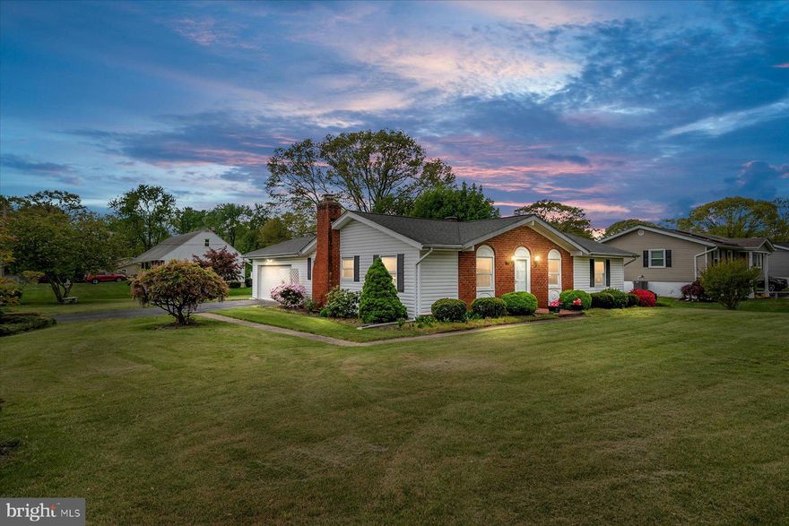 Welcome to this beautiful 4 bedroom, 2 full bathroom rancher located on a charming corner lot. This home features an inviting eat-in kitchen with plenty of natural light and ample space for cooking and entertaining. The hardwood floors throughout the home add to the warm and cozy feeling, and the dining room provides an elegant space for enjoying meals with family and friends. The finished lower level offers even more space for relaxation and entertainment, with a spacious area that could be used as a family room, game room, or home office. The backyard is a real gem, with a spacious and private area perfect for hosting outdoor activities, gardening, or simply enjoying the fresh air. The screened-in porch is a perfect spot for a morning cup of coffee or an evening cocktail. This lovely home has been meticulously maintained and is move-in ready. With its convenient location and desirable features, it won't last long on the market. Don't miss your chance to make this beautiful property your dream home.