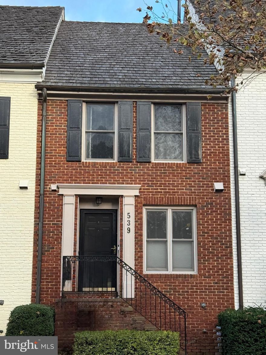 Fabulous opportunity to reside in the sought after community of Kentlands!  Enjoy living in this townhome right in the heart of the neighborhood.  Enter on the Main Level where there are hardwood floors throughout. The Kitchen has been beautifully updated to include stainless steel appliances, floor to ceiling cabinetry, and quartz countertops, not to mention a huge picture window to let in the afternoon light.  There is also a pass through opening to the Dining Room. The Dining and Living areas on this level are bright and lead out to the deck and steps down to the private yard and patio.  Upstairs is the large Primary Suite with an updated Bathroom featuring a big soaking tub and separate shower.  The second Bedroom boasts its own updated Bathroom as well.  The Lower Level features a Bonus Room with lots of closet space. There is another full Bathroom, the Laundry Room and a Recreation Room.  Out the back door is the patio and yard leading to the detached Garage.  Enjoy all of the amenities of the neighborhood right out your front door! Kentlands Clubhouse, pools, tennis and pickleball courts, lawn, playground and basketball court are just across the street.  The Ride-On bus to the metro stops in front of the house for easy transport.  Don't let this home pass you by!
