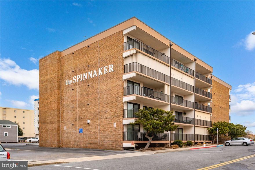 This spacious 2-bedroom, 2-bath condo in mid-town Ocean City offers beautiful ocean views and a large private balcony. The open-concept layout provides plenty of room to relax or entertain, and the unit includes a washer and dryer for added convenience. There is an elevator in the building making hauling your beach gear even easier. Ideally located just steps from the beach and close to restaurants, shopping, and amusements. Whether used as a personal getaway, vacation home, or investment opportunity, this condo offers the perfect blend of comfort, location, and coastal lifestyle.