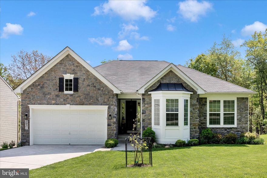 Welcome home to this rare opportunity to own a newer ranch-style residence by Richmond American Homes. From the moment you step inside, you’ll appreciate the exceptional care and thoughtful design found throughout this beautifully maintained 3-bedroom, 2-bath home with a private office/study.
Designed for both everyday comfort and effortless entertaining, this open-concept home features 9-foot ceilings, hardwood flooring throughout, and an inviting layout filled with natural light. The spacious kitchen is a standout, offering 42-inch white cabinetry, quartz countertops, a sleek backsplash, a large 7-foot island, and a large walk-in pantry.  The kitchen opens to the family room with tray ceiling and gas fireplace. Just beyond, the stunning morning room with vaulted ceiling is surrounded by windows, creating a bright and welcoming space to relax and gather. The owner’s suite offers a peaceful retreat, complete with a spacious layout including a very large walk-in closet with closet organizers and luxurious en-suite bath with a double vanity and beautifully tiled shower.   Wide hallways and doorways make it easy to maneuver should you need wheelchair ow walker access.  Two additional bedrooms and the office/study are tucked away in a private hallway, offering comfort and flexibility for guests or working from home.  The partially finished walkout lower-level with rough-in for a full bath has a workshop complete with a vacuum system... perfect for woodworking.  This level leads to a patio and a beautifully landscaped, fully fenced backyard. Beyond the fenced yard, a private path invites you to explore nature right from your own backyard.  Enjoy endless outdoor living on the large maintenance-free deck—perfect for entertaining, birdwatching, or simply taking in the peaceful surroundings.  And the appeal doesn’t stop there: fully paid solar panels provide outstanding energy efficiency and long-term savings.  A rare blend of style, comfort, privacy, and efficiency, this exceptional home is one you won’t want to miss.