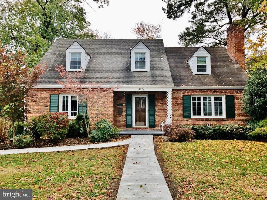 *****.  ABSOLUTELY NO ACCESS TO THE PROPERTY WITHOUT A SIGNED WAIVER.  CALL LISTING AGENT FOR DETAILS.  DO NOT WALK THE LOT !   **********.  Amazing opportunity!!! One of Bethesda's most coveted streets, ideally located within blocks of downtown Bethesda.   Sell the car!  Walk to metro, restaurants, movie theaters & so much more.   Call your favorite builder!!   Build your dream home or renovate the current property.  Neighbor's tree fell on the house and through the roof.  Roof is structurally unsound.   Main and Lower Level are intact.   Ask agent for more details.  Here's your chance to make your dreams come true!  Note: the front photo does not reflect the current condition. Damaged roof area is covered with a tarp.