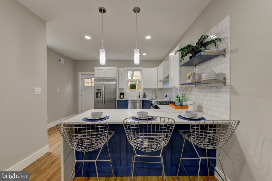 **NOW OFFERING 4.99% interest rate on qualified Buyers 1st year mortgage**
**Neighboring home just rented for $3,600/month — a fantastic opportunity for an investor to generate strong rental income!**
 Welcome to 135 E Springer St. A special and unique set of new construction twins in desirable Mt Airy location. This 4 BR/3.5 BA home was thoughtfully designed with classic architecture yet with modern floor plans and finishes ideal for today's lifestyle. The main level welcomes you with 10’ high ceilings, light-filled living room, central dining area, and true-chef’s eat in kitchen. The kitchen is fully equipped with stainless steel appliances, complemented by white shaker cabinetry and stylish blue lower cabinets, all crowned with a sleek quartz countertop. This floor is complete with convenient powder room. Access to 2 car off street parking on side driveway and rear patio perfect for grilling. The second floor features 2 guest bedrooms with juliette balconies, full bathroom with tub, and flex area with picture window perfect for office or library nook. Convenient Stacked washer dryer complete this level. Ascend to your primary suite oasis. Spacious bedroom with juliette balcony opens to a custom walk through closet, leading you to the spa-like bathroom featuring dual vanity, and frameless walk in shower. Floor is complete with bonus area with built in wet bar which is ideal for morning coffee or evening cocktails from your roof top deck. Complete with wine fridge, white shaker cabinets and quartz countertops. Enjoy your rooftop deck finished with trex decking and sweeping 360º and sunset views. Finished Lower level features 4th bedroom, full bath with walk in shower and additional flex space perfect for media room/recreation room/play room/home gym/ office.
Convenient location just blocks from Germantown commercial corridor, convenient to Chestnut Hill, Center City, transportation, major highways and Fairmount Park.. New construction is all around in this booming section of Mount Airy. FULL 10 year tax abatement, 1 year builder warranty.