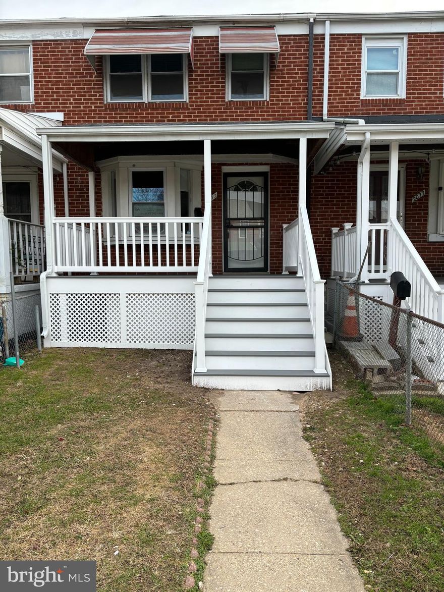 Spacious three-bedroom home with updated bath is ready to move in. The main level has a large living room, a separate dining room, and a kitchen leading to the rear porch and off-street parking pad. The lower level offers an entertainment room and a bonus room that could be used as an office, plus a half bath. This house is ready for immediate occupancy. No-Pets Allowed