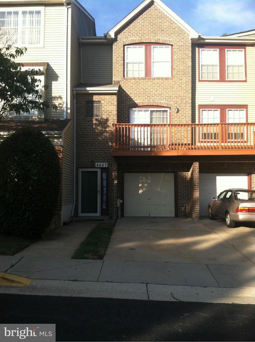 Back on market; buyer's financing fell through.  ***Convention or cash ONLY!***  Great opportunity - needs TLC. Short sale  As-Is  addendum required, Subj to 3rd Party Approval, 1 lender.  Need 60+ days for approval.Seller requests buyer use Maryland First Title for title and settlement.  Buyer is responsible for ordering & purchasing appropriate Condo docs.