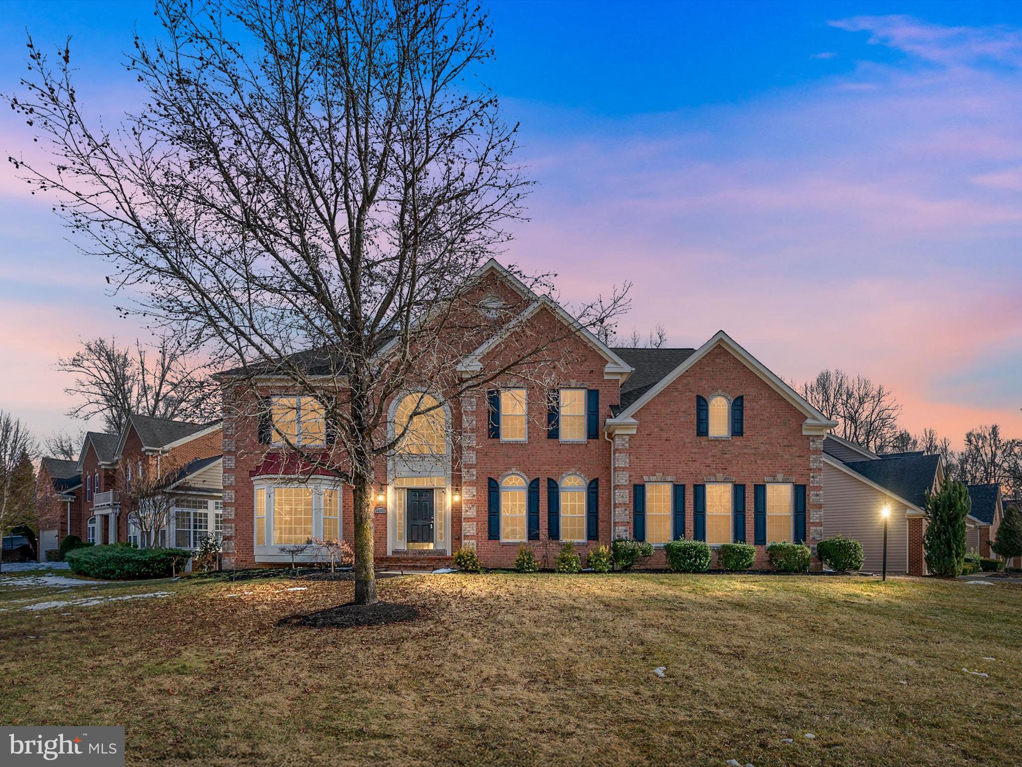 Sought-after gated golf course community of Oak Creek! This meticulously maintained home offers a unique floor plan that includes a grand foyer, and open floor plan with great use of space. The home has extensions on all levels, a huge master suite, and a fully-finished basement ideal for an extended family or tenant. It includes a full kitchen, an in-law suite, and laundry room. The man-cave area has a media room, a 200 gallon salt water aquarium, and additional living space! Finishes include - recess lighting, hard wood, granite surfaces, upgraded carpeting, stainless steel appliances, and neutral paint throughout! This well-appointed listing sits on a side lot that makes for a convenient outdoor living space, with no space for a pool. This home is ideal for entertaining with no expenses spared. Side load, two-car garage. Back-up generator included. New roof 2024.