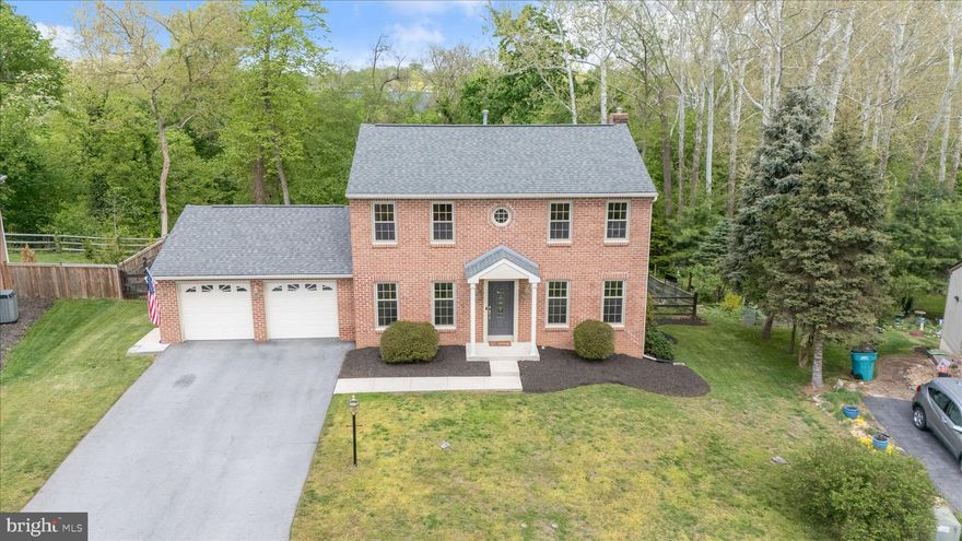 Welcome to this stunning all-brick WATERFRONT  home offering (approximately) 82 feet of direct frontage on Antietam Creek! Nestled on a spacious lot, this beautifully maintained 3-bedroom, 2 full and 1 half bath residence combines comfort, charm, and exceptional outdoor living.
Enjoy breathtaking views from the expansive two-tiered deck overlooking the serene water and firepit—perfect for relaxing or entertaining. The backyard is fully fenced and features a 28-foot round Doughboy HEATED above-ground pool, professionally installed by Flohr Pools, creating your own private outdoor retreat.
Inside, the home showcases hardwood floors and a thoughtfully designed layout. The kitchen is equipped with stainless steel appliances, quartz countertops, and a ceramic tile backsplash, with dura ceramic flooring extending in the kitchen and side entrance.
The inviting family room features a cozy gas fireplace, perfect for relaxing evenings. The spacious primary suite offers a large sitting area along with a private en-suite bathroom, providing a peaceful solitary retreat within the home.
The fully excavated basement features a complete walkout with storage  area as well as a finished family area, offering abundant additional living, entertaining, or recreational space.
Additional highlights include a 2-car garage, natural gas service, brand new 200 amp electric service panel and outside disconnect switch (valued at $10,000),  a LeafGuard gutter system for low-maintenance living, and the benefit of NO city taxes and NO HOA. 
To top it off , we are within minutes of Meritus Medical Center and the new Meritus Medical College,  all N/S & E/W commuting routes, an airport , The Maryland Theatre, and an array of wonderful restaurants and eateries
Don’t miss this rare opportunity to own a beautiful waterfront property with space, privacy, and incredible views!