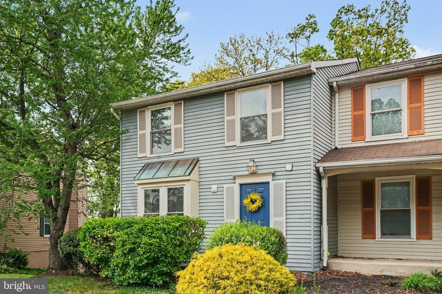 OPEN HOUSE SATURDAY, APRIL 18, 12:00-2:00! Renovated and move-in ready!  UPDATED KITCHEN WITH NEW CABINETS, NEW FLOORING AND NEWER APPLIANCES, NEW PAINT THROUGHOUT, NEW CARPET THROUGHOUT, light-drenched, move-in ready, end unit townhome in sought-after Green Holly Woods, spacious open floor plan, and deck backing to woods, three upper-level bedrooms, fabulous finished lower level could be recreation room/guest suite/or easily converted into an apartment with walk-out access; half bath has plumbing access to easily add a shower!  Walking path behind the house to the public playground.  Attends U.S. World and News-ranked Eleanor Roosevelt Magnet School.  A perfect place to call home!