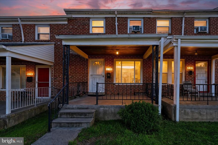Welcome to 626 Brisbane Road — a charming 2-bedroom, 1-bath row home nestled in the quiet Beechfield neighborhood of Baltimore City. This inviting home blends classic character with modern updates throughout. The thoughtfully renovated kitchen (April 2020) features stylish finishes, ample cabinetry, and space for dining or entertaining. The refreshed bathroom (October 2023) adds a contemporary touch, while the recent mechanical upgrades provide peace of mind — including a new water heater (February 2023), new furnace, and improved attic and basement insulation (December 2023).
Enjoy efficient living in a well-maintained home that’s move-in ready and conveniently located near local parks, schools, and major commuter routes — offering a perfect balance of comfort, convenience, and neighborhood tranquility.