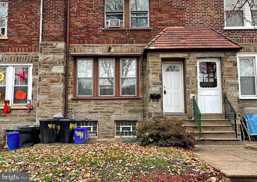 Don't miss this well-kept 3-bedroom home in the heart of Mayfair! 4141 Levick St features hardwood floors, a spacious living and dining area, an updated kitchen, and a clean full bathroom with both a tub and stall shower. Enjoy a large front yard, walk-out basement, and rear parking.

Great location—close to public transportation, shops, and restaurants. This home is move-in ready and perfect for first-time buyers or investors.

Schedule your showing today—this one won’t last!