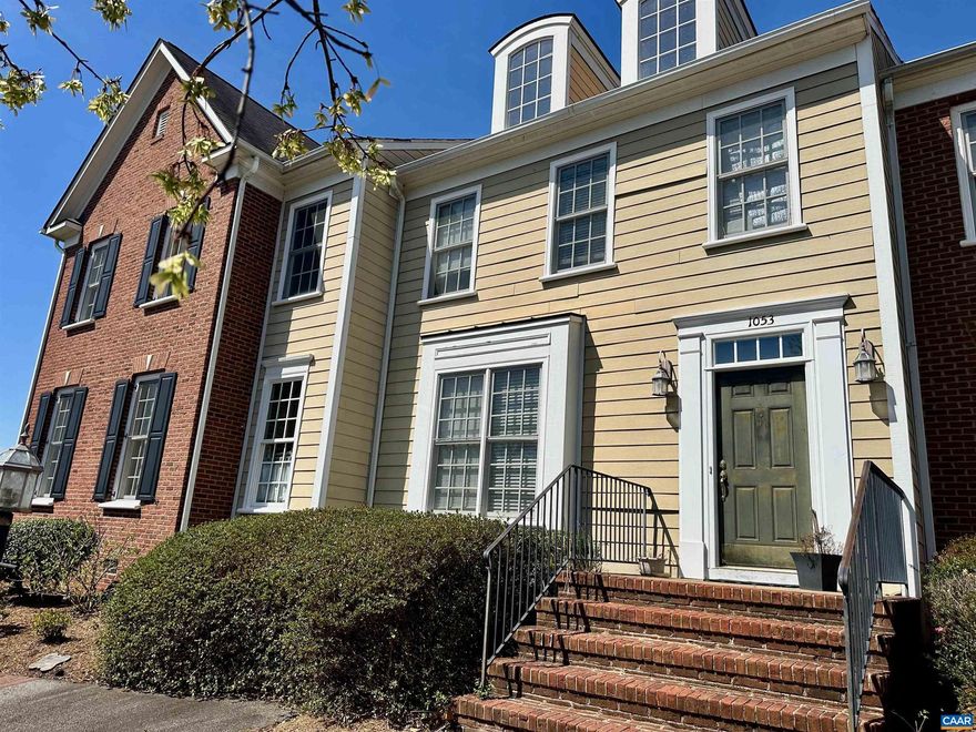Set in the historic foothills of the Blue Ridge Mountains, this elegant 3-bedroom, 2.5-bath townhome captures the best of Crozet living ? refined interiors, mountain-town charm, and effortless access to the outdoors.  Inside, the thoughtfully designed two-level layout features a formal dining room, a gas fireplace, and rich detailing throughout ? oversized moldings, warm carpet, and tile that balance comfort with character. Step outside to a rear deck overlooking a private fenced yard, ideal for morning coffee with mountain views or evening entertaining.  Crozet sits at the base of the Blue Ridge Mountains in western Albemarle County, and the lifestyle reflects it. The area borders Shenandoah National Park and offers exceptional hiking and mountain biking, while nearby golf, vineyards, orchards, and local dining give everyday life a distinctly elevated feel. Albemarle County's highly regarded Western schools serve the area, making it equally appealing to families and professionals.  The drive to UVA or downtown Charlottesville typically takes 15?20 minutes ? close enough for convenience, far enough to feel like an escape.,Fireplace in Living Room