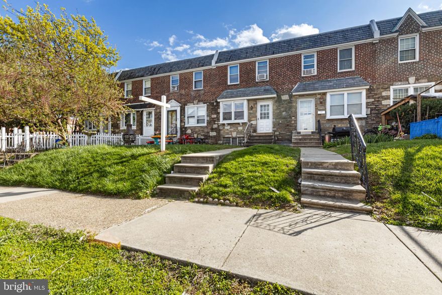 Parking!Parking! Parking!
Welcome to this warm and welcoming rowhome situated in the Oxford Circle neighborhood of Northeast Philadelphia. Offering 3 bedrooms, one full bathroom, a garage, and basement, this home is ready for its new owner! As you enter, you will be greeted by a bright living room and dining room. You will find three bedrooms and one full bathroom in the upper level. The finished basement offers a space that can be used as an additional bedroom, home office or entertainment area. This level also features a laundry area with access to the rear driveway and garage, providing parking space or storage! Don't miss out--schedule your showing today and see for yourself why this home is the perfect place.