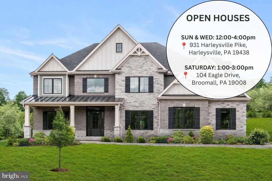 Oakwood by Eddy Homes – A Once-in-a-Lifetime Opportunity

Experience the unmatched elegance with this exclusive opportunity to own a luxurious single-family home on a sprawling 3.5-acre wooded homesite. Tucked away in the heart of prestigious Chadds Ford, this private retreat offers the perfect blend of natural beauty and refined living. Nestled within the acclaimed Unionville-Chadds Ford School District—and just minutes from everyday conveniences.

This stunning Eddy Homes' Rosebank Floorplan boasts a welcoming front porch. Enter to a grand 2-story foyer with luxury finishes including 10’ first floor ceilings, hardwood floors & more. The open concept is centered around a gourmet kitchen & morning room which spills into the spacious great room allowing for seamless entertainment plus a dining room for formal gatherings. Make working from home a pleasure in the study equipped w/ handcrafted custom built-ins. A luxurious owner’s retreat features a sitting room, flex space, balcony and an inviting spa-like bath. The additional bedrooms are each accompanied by en-suite baths & walk-in closets. A convenient 2nd-floor laundry room simplifies life. The finished lower level reveals an immense rec room & full bath plus additional space for storage. Spend leisure time overlooking a sprawling backyard.

Located just minutes from West Chester and Concordville, enjoy boutique shopping, top-rated dining, and year-round community events. With easy access to Route 202 and I-95, you’re a quick drive to Wilmington, DE, and only 30 miles from Center City Philadelphia. Nearby attractions include Longwood Gardens, local wineries, and premier golf courses. Don’t miss this extraordinary opportunity.

Schedule your private site tour today and claim your dream before it’s gone! This is your last chance to own a custom Eddy Home in Oakwood—where exclusively meets natural beauty.