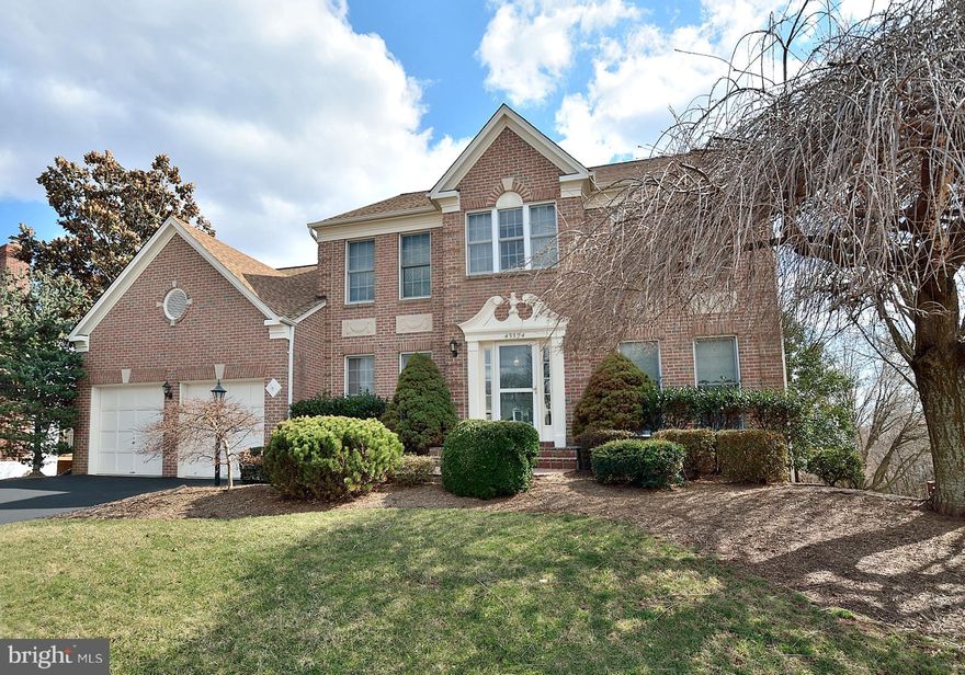 Beautiful Foxhall model by Winchester Homes. This home has been meticulously maintained. Anderson Windows, recent roof.  The lot is superior in size and shape, Rear yard is fenced in. Walk out lower level with tons of storage and bedroom/ bathroom, rec room, office and workshop area. First-floor study has built-in bookcases. Kit-Island with granite, and wet bar. Room sizes are approx.Show after12