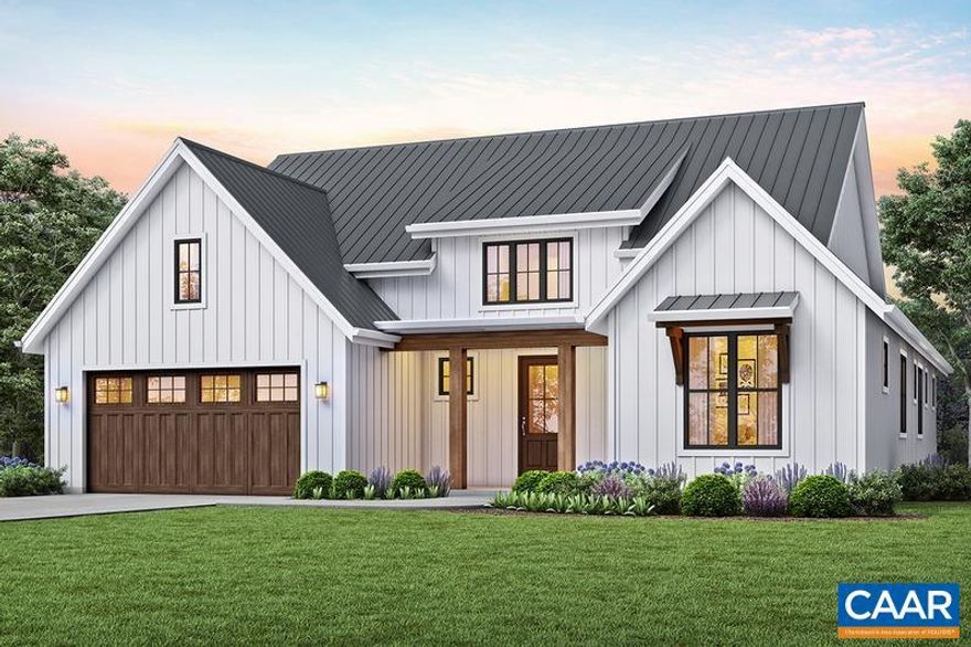 Last chance to build new construction on almost an acre in the heart of Crozet.  Be the final new build of 4 new custom homes on Rothwell Ln.  Located directly between Old Trail and Jarmans Gap Rd you will be walking distance to the library and all that Crozet has to offer.  This non-HOA lot features nearly 3/4 of an acre of level yard to enjoy.  Homes are built to a custom home standard and modifications to the plans are welcomed and expected.   Included features are too many to list but some high points are: 2x6 field framed walls, real hardwood floors, granite or quartz tops everywhere, Pella windows, solid core doors, full overlay cabinet doors, wall cabinets reach the ceiling in the kitchen, custom millwork, upgraded tile and so much more.  Photos are from multiple Stuart plans that the builder has built.  Finishes and designs can be modified to meet the homeowners preferencs.,Fireplace in Great Room