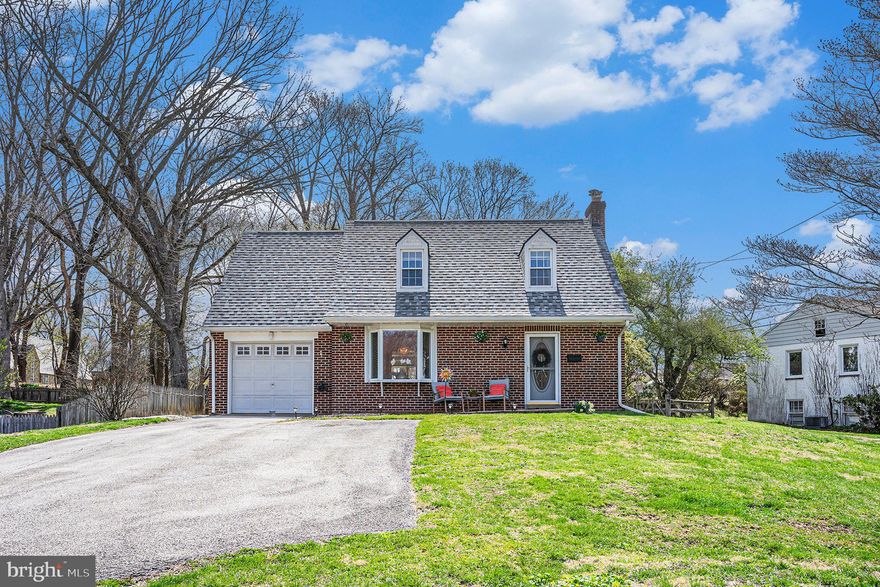 Welcome to this charming and expanded brick Cape nestled in the heart of Cheltenham! This 4 bedroom, 2.5 bath home which had a large two-story addition added in the rear in recent years exudes warmth and character from the moment you arrive, starting with the inviting front patio. Step inside to the light-filled living room, where gleaming hardwood floors and neutral paint provide a versatile backdrop for your personal style. Arched doorways lead to the elegant dining room, complete with a stunning bay window that floods the space with natural light. At the rear of the home, the recently updated kitchen features pristine white cabinetry, a modern stylish tile backsplash, and sleek quartz countertops. An open concept breakfast area with another beautiful bay window overlooks the backyard, creating the perfect spot to enjoy your morning cup of coffee while enjoying your tranquil view of the woods. Just off the breakfast area, the large family room offers an abundance of charm, highlighted by large windows and a cozy gas fireplace—ideal for relaxing evenings. A stylish powder room completes the main level. Upstairs, the spacious primary bedroom boasts a vaulted ceiling, lots of closet space and a modern sliding barn door leading to the beautifully renovated ensuite bath (recently redone in 2022) which feels like you have been transported to a luxury spa. The second floor also features two additional well-appointed bedrooms, a fourth bedroom that could be perfect for a nursery or home office and a second full bath in the hallway with a tub/shower combo that completes the upper floor. The unfinished basement features brand-new glass block windows and offers an excellent amount of storage or future finishing potential. Step out back to your own private oasis, where a split rail fence encloses the backyard, making it ideal for pets or little ones to play. A brand-new storage shed (2024) provides additional storage and convenience. Other notable updates include a new roof (2023), fresh paint throughout much of the home, and a newer wall air conditioning unit. Located in the heart of Cheltenham, you will enjoy being within walking distance to the township’s community swimming pool, Conklin Pool along with Tookany Creek Park and its several playgrounds, hiking/walking trails and fishing. With loads of nearby shopping, dining, and retail offerings, this home perfectly balances suburban charm with everyday convenience. This home offers easy access to Route 73, Route 611, and is a short drive to both the Elkins Park and Cheltenham SEPTA regional rail stations, making commutes to Philadelphia a breeze. Schedule your showing today before this incredible home is gone!