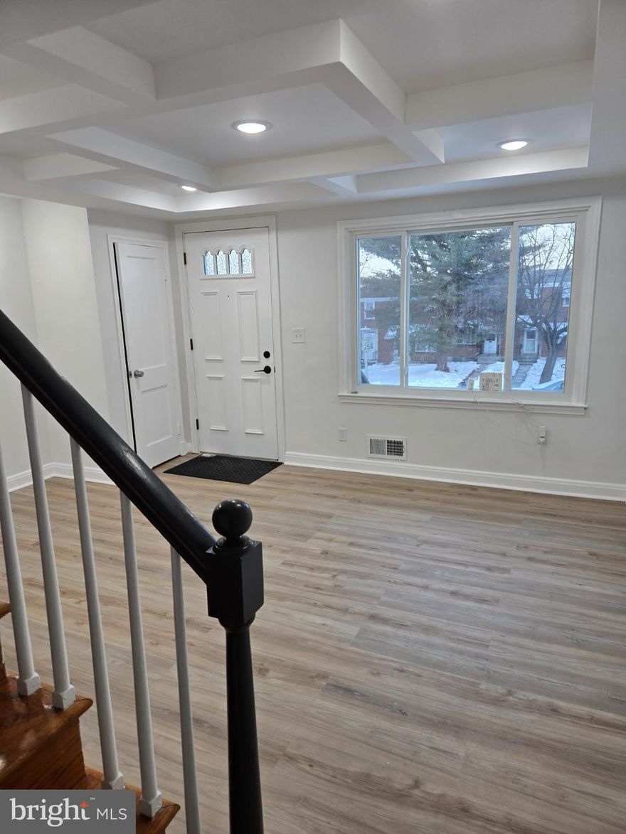 Motivated Seller! Bring All Offers! Seller strongly encourages Kensington Realty Title LLC to close deal.
Nestled in a charming neighborhood, this exquisite Colonial townhouse, built in 1951, seamlessly blends classic elegance with modern comforts. With three spacious bedrooms and two full bathrooms. The interior boasts a fully finished basement, New Roof, New Windows, providing ample space for entertainment or relaxation, with both interior access and an outside entrance for convenience. Natural light pours in through the windows, creating a bright and airy ambiance that enhances the inviting feel of the living spaces. The property is situated on a cozy lot of 0.04 acres. Your dream home awaits! Property is Alarmed.