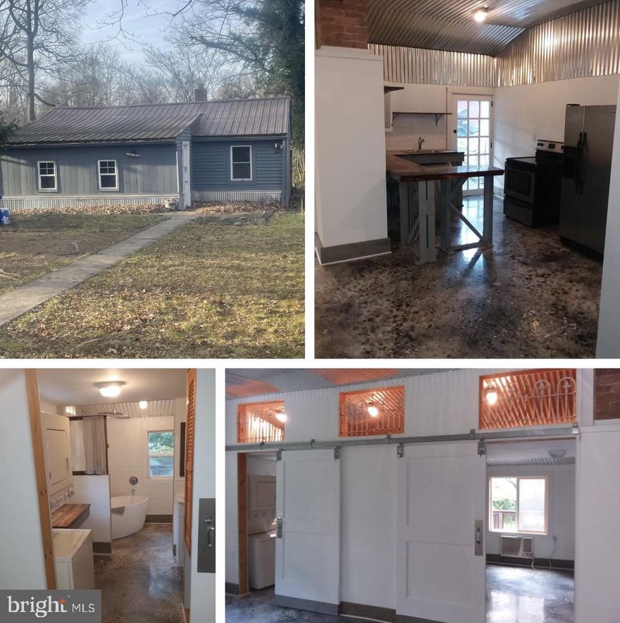 Charming 2-Bed, 1-Bath Remodeled Rancher with Industrial Flair.  This stunning rancher has been fully renovated with a sleek industrial look, offering modern style and ultimate comfort! From top to bottom, everything is new, providing peace of mind and low-maintenance living.
Brand New Electrical & Breaker Box (2021) – Everything is up to code and energy-efficient.
New Plumbing & Water Heater (2021) – Enjoy worry-free water systems.
Fresh Drywall & Insulation (2021) – Stay cozy and energy-efficient year-round.
Unique Epoxy Flooring (2021) – Stylish and durable with an industrial edge.
New Framing (2021) – All structural elements have been refreshed.
New Windows (2021) – More than half of the windows are brand new, improving energy efficiency.
Dual Heat Pumps (2021) – Stay comfortable with efficient heating and cooling, saving on energy bills.
Electric Stove – No gas in the house, a bonus for lower utility costs!
With no basement and all utilities above flood level, this home offers added peace of mind. Move in ready, this property is perfect for those looking for a modern, low-maintenance lifestyle.