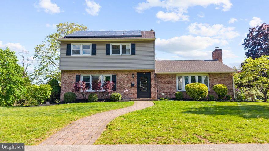 Welcome to 12 Magnolia Ct. Douglasville, PA. This wonderful 4 bedroom, 2 full and 2 half bath home is ready for new homeowners! This beautifully cared for home has a wonderful updated kitchen with granite countertops, wonderful cabinetry, a Thermador gas stovetop, Sub Zero Fridge, and new oven.  The first floor offers hardwood floors as well as a carpeted large family room with a wonderful wood burning fireplace with a new liner. Perfect for lots of entertaining and fun. There is a new, updated laundry/half bath located on the main floor as well. Going downstairs to the basement walk out is a wonderful large finished area for additional living and fun for the family as well as another half bath for family and friends.
There is an entrance to the outside as well as the 2 car garage from this living area as well. The two car garage is oversized and offers additional storage space. 
Going back upstairs to the second floor is a nice sized master bedroom with its own master bath, another 3 bedrooms and a main 2nd floor bathroom as well. 
Located on the outside in the backyard at the beginning of a large lot on a dead end circle, this home is offering a beautiful yard, great large deck with a huge deck/awning cover and a great driveway leading into  a 2 car garage.  This home is offering a wonderful consumer friendly Solar panel system, utility shed and tons of space to have a great time in the outside yard space. Lots of updated utility systems, new hot water tank and much much more. Many rooms have been repainted, windows repaired and yard taken care of. You will love this wonderful home.
