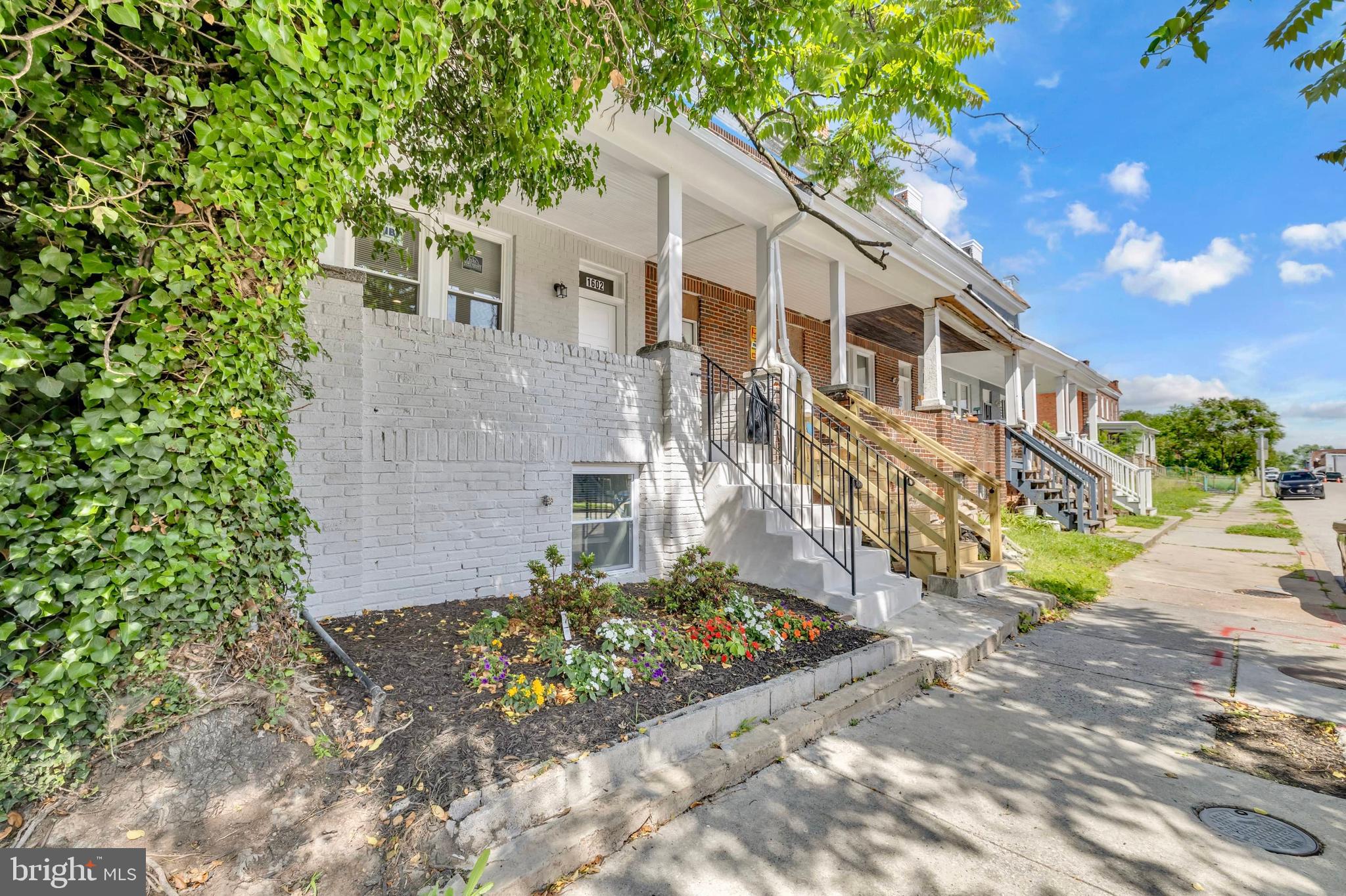Welcome to the Coldstream Homestead Montebello Historic District! 1602 Carswell Street has been updated to give you a slice of luxury in the city with a suburbs feel on this walkable street with greenery throughout. Convenient to Lake Montebello, the Inner Harbor, universities, highways I-95, I-83, and more! There are a multitude of markets, shopping options, and recreation to indulge in the area.
3 bedrooms, 2.5 bathrooms, finished basement, newly fenced backyard, new energy efficient heating and air conditioning systems, new roof, new oak hardwood flooring, and new appliances with soft-close technology. On the main level, this home has a living room and half bathroom leading into an open kitchen with a breakfast/dining area and a picturesque view into the backyard. Access to the backyard adjacent the kitchen through the foyer. Travel to either stairway on this level to head upstairs or downstairs to the finished basement. Upstairs nestles 2 bedrooms and a full bath, which is a marble masterpiece, providing a slice of luxury retreat in your home. Space for a linen closet or extra storage is located directly across from the bathroom. Head down to the basement to the third bedroom, office space, laundry closet with washer and dryer hookup, second full bathroom also featuring marble, utility room, and backyard entrance.