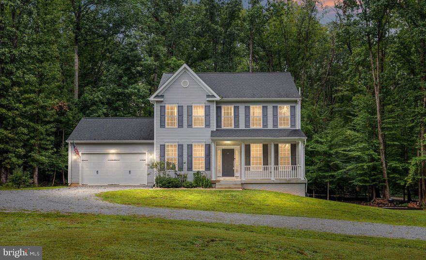 Panoramic Lake Anna vistas, like-new construction and open spaces aplenty await at
3525 Breaknock Road!  

Constructed in 2017, this modern colonial spans four bedrooms, three baths and more
than 2,100 square feet of finished living space (plus an 1,100 square foot unfinished
basement). The residence sits on a prime 1.02-acre, no-HOA lot in Spotsylvania
County.
And let’s talk about this lot – with AMAZING seasonal water views! Your water access is within walking distance, just two streets up on Johnson Dr. 
The front yard includes Fiji apple, granny apple, peach, and apricot trees, as stargazer lilies, tulips and the
greenest of grass fill in the landscape. For parking, there is a lengthy stone driveway
that leads to a two-car garage. The back yard is wooded, secluded, and beaming with
those Lake Anna vistas. The side yard includes a gravel area with fire pit as well as
flower beds for the green thumbs out there.
The home itself is a baby blue-esque gray (freshly painted base!) with a white column-
clad front porch. And, yes, there is a sizeable front porch with room for rocking chairs to
take it all in! Heading inside, chestnut and walnut-colored luxury vinyl plank flooring and
natural light abound.
Core rooms on the main level include the sitting room; dining room; living room (with
luxury vinyl plank accent wall, built-in TV mount and sliding glass door to a possible
deck); and the kitchen. Kitchen highlights include tall cabinets, granite countertops,
stainless steel appliances and a huge pantry.
Upstairs you’ll find four bedrooms, two baths and the laundry room (machinery
conveys!). All of the bedrooms are carpeted, including the sizeable primary suite, which
includes two walk-in closets and a tiled ensuite bath with a soaking tub, stand-up
shower and two granite topped vanities. Of the additional bedrooms, the two on the
back of the home have sweeping views of Lake Anna. The final bathroom upstairs
includes a tub/shower combo and single sink with granite countertop. For bonus
storage, there is attic access just off the laundry room.
The unfinished basement includes two windows as well as a double-door walkout exit –
should you want to store lawn equipment or other outdoor items, the access is
seamless. Other lower-level features include rough-in plumbing for a possible bathroom
and the home’s core components – the HVAC and hot water heater are brand new and
there is a radon mitigation system.
Beyond all that is on-property, so much Lake Anna region goodness is within minutes.
From the residence, Lake Anna Winery is a mile away, multiple marinas are within a
mile and the community has its own water access area with a dock, boat launch and
beach area. Multiple dining, shopping and grocery options await within 5 miles too. I-95
access (via Ladysmith) is within 25 minutes east and Downtown Fredericksburg is less

than 45 minutes northeast. The home is serviced by Spotsylvania County Schools with
Livingston Elementary, Post Oak Middle and Spotsylvania High School as its
designated institutions.
The lake life in its prime awaits at 3525 Breaknock Road. Book your showing now!