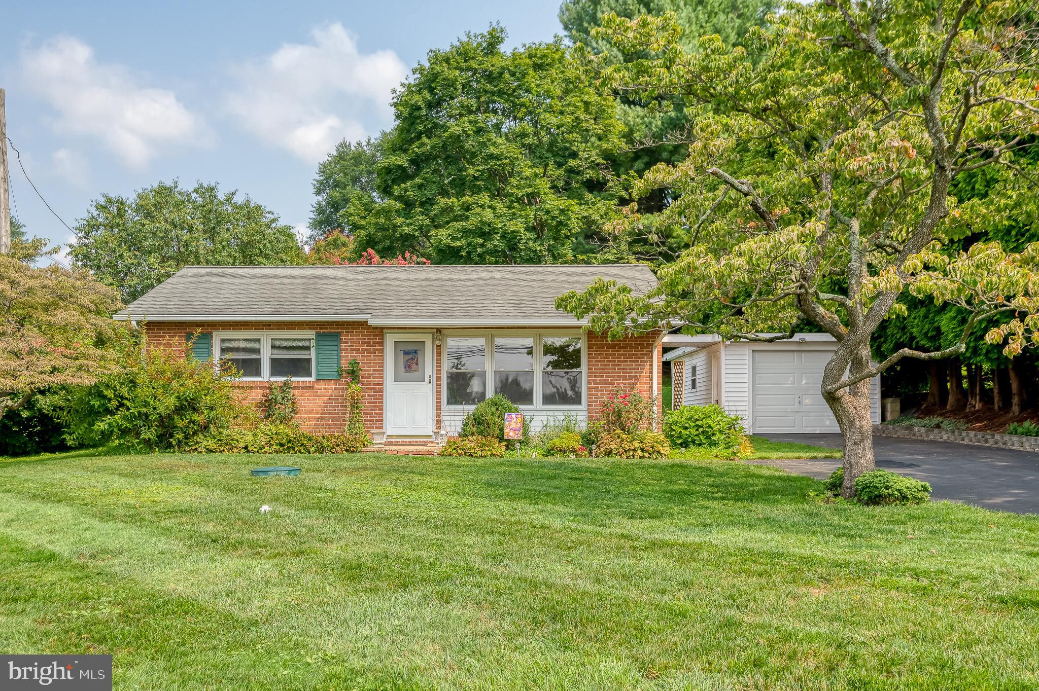 Welcome to 114 West Jarrettsville Road. Located in the heart of Forest Hill, this charming 2 Bedroom rancher on over 1/2 acre, is the perfect blend of comfort and serenity. Nestled in a peaceful setting, this cozy residence offers easy one-level living with a bright, inviting layout. The warm and welcoming living room flows into the eat-in kitchen, making it ideal for relaxed gatherings. The 2 bedrooms share the main bathroom and the well maintained hardwood floors add natural charm and character. Step outside to enjoy the private yard surrounded by nature-perfect for morning coffee, gardening or simply unwinding. The unfinished basement has ample storage and laundry. A handy outdoor shed provides extra storage for tools, lawn equipment and the one-car garage offers covered parking and additional storage. All appliances convey! New septic Fall 2024. Don't miss this house! Call me today for a private showing or more details.