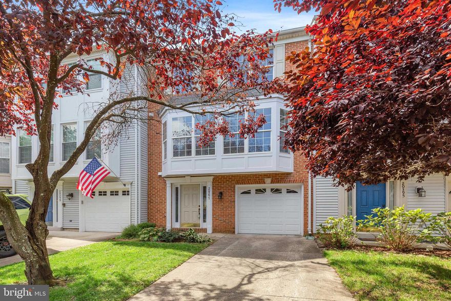 WELCOME HOME to this rarely available front brick townhome in the Courts of Ashburn community. This 3 bedroom, 2 full and 2 half bathroom home has 3 levels with 1 car garage, an extra parking space on the driveway, and extra parking spaces in the community. Entire home has been freshly painted and all flooring throughout the home has been replaced.
Entry level includes a powder room, rec room with a fireplace and access to the backyard. The main level is sun filled with large bay windows, open floor plan that includes a nook for a desk/office space, a powder room, living room and dining room. The large kitchen includes a breakfast room, pantry, laundry closet, and access to the beautiful newly stained deck.
3 bedrooms and 2 full bathrooms are on the upper level. The primary bedroom has a walk-in closet, ensuite bathroom with double vanity, tub, and a separate shower.
* Fresh painting throughout - Sept. 2023,  New flooring throughout - Sept, 2023, Deck stained - Sept. 2023, Refrigerator - Sept. 2019, New Roof - Nov. 2018,  New furnace - Aug. 2016, Attic insulation replaced - June 2016,  Washer & dryer - March 2014, New HVAC - July 2011,   HVAC inspection - Semi annually.