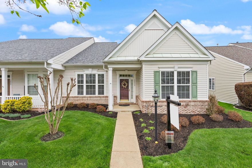 Welcome to this stunning 2-bedroom, 2-bathroom home in the highly sought-after active adult community of Dunbarton! Boasting nearly 1,800 square feet of beautifully designed one-level living, this residence truly shows like a model home. From the moment you step inside, you're greeted by gleaming hardwood floors that flow throughout the open and inviting floor plan. The kitchen features granite countertops, stainless steel appliances, and ample cabinetry - perfect for the home chef. Cozy up by the gas fireplace in the spacious living room or enjoy peaceful mornings in the beautiful screened-in porch with low-maintenance composite decking. The primary bedroom offers a true retreat with a large ensuite bathroom and two closets, while the secondary bedroom is equally spacious - ideal for guests or a home office. The roof was replaced in 2023, adding peace of mind for years to come. A single-car garage provides convenience and additional storage. Residents of Dunbarton enjoy a vibrant, active lifestyle with access to a clubhouse, fitness center, walking trails, and more - all just minutes from shopping and dining along with easy access to major commuter routes. This is the perfect home for anyone looking to downsize without compromising style, comfort, or community. Don’t miss your chance to call this exceptional property your own!