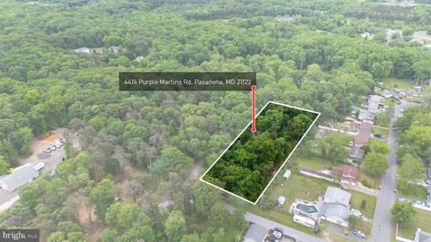 Vacant Land For Sale - 4414 Purple Martins Road<br/> PASADENA, MD 21122