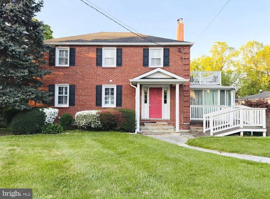 Welcome to this charming and spacious traditional brick home located in the heart of Towson, Maryland. 
This beautiful, traditional style home  is currently doubling as an investment short-term rental property and currently producing $7,800 a month, with the potential to produce much more. This home offers peace and privacy while still being just minutes from Towson’s vibrant shops, restaurants, schools, parks, colleges and major commuter routes.  The home is ideal for a large family as it has four generous size bedrooms and an all season sunroom that the could be used as an extra sleeping area when needed.  The home also has three full bathrooms and a balcony located off of the primary bedroom which is perfect for have morning coffee.  Don't miss the opportunity to own this beautiful home as it  exudes so much charm and serenity that is impossible to  convey in photos.  

If you're looking for relaxing home or a great income producing investment property, don't miss the opportunity to see 500 W. Joppa Road and make this wonderful property your own!  Schedule your showing today!