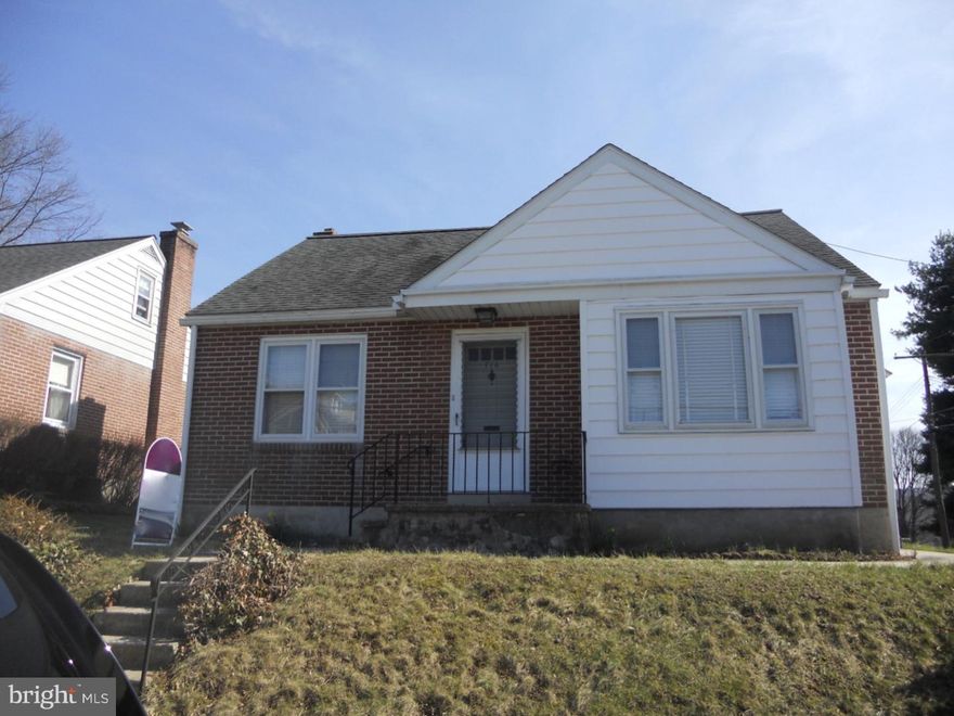 Single Brick Cape in Kenhorst with a big back yard!!! Hardwood floors throughout and many mechanical upgrades. Newer stove and refrigerator. (Air Conditioning, Pipe throughout, and floors main) Two bedrooms on the main floor and an Art Studio on the upper floor. This could also be a nice master bedroom on the entire second floor. Your basement is ideal to finish off into a game room or family room. Plus there is a walk up exit to side of home just off the kitchen. So much room on your back covered patio over looking a level large private back yard. With a grass alley. This home is so much more than just a started home!! The price is amazing for all!!! A must see!!! Approved Lease Purchase Option.  Seller is related to the seller.