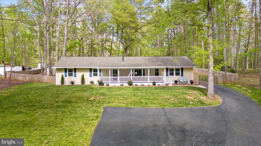 Welcome home to 8 Colyer Rd. located in the sought-after Winslow Heights community. This beautifully updated home offers highly desirable one-story living with 3 spacious bedrooms, 2.5 bathrooms, and 2,016 sq. ft. of thoughtfully designed space. This rare find sits in a peaceful, no-HOA setting—just minutes from Route 17 and I-95 for an easy commute. Inside, you’ll find a bright and open layout featuring new luxury vinyl plank flooring throughout, fresh paint and trim, updated light fixtures, and a completely renovated kitchen with marble countertops and upgraded cabinetry. The bathrooms have also been fully renovated, offering stylish finishes and a fresh, modern feel. In addition to the main living areas, there’s a versatile flex room that can easily serve as a fourth bedroom, home office, playroom, or guest space. The home includes a separate dining room, cozy wood stove, functional mudroom/utility space, and a spacious primary suite with his and hers closets. Outside, enjoy quiet evenings on the composite rear deck overlooking a fully fenced backyard with a new privacy fence, fire pit area, fresh landscaping, and a resealed paved driveway. A detached shed with built-in shelving and workshop space provides excellent storage and flexibility for hobbies or projects. Washer, dryer, and refrigerator convey. With high-speed internet available and every space designed for comfort, style, and convenience, this move-in ready gem offers the perfect blend of modern updates, outdoor living, and timeless charm—come see all that 8 Colyer Rd has to offer! We hope you call it home.