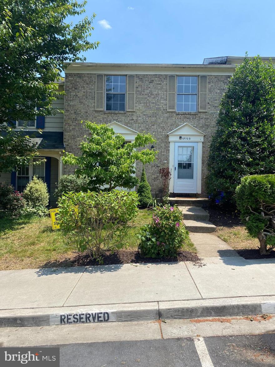 This quaint 3 Bedroom. 1.5 bath Townhouse on a quiet Cul de Sac is convenient to buses and main streets.  Located across the street from a quiet Community Park with a lot of open space and on the far end of the Park  is a community playground. 

Great Montgomery County Schools are fed into by this community; Elementary, Middle and High Schools are all in close proximity.  Shopping Center is convenient and close by as well.

Ideal for a Fixer Upper client or an investor.   House is is being sold in "As is; Where Is" condition.