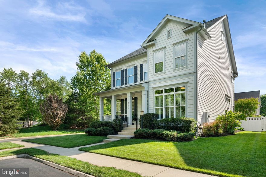 Step into elevated living in this exceptional Brambleton single-family residence, where refined design meets effortless comfort across 4,000+ square feet. Offering 4 bedrooms, a basement den, 3.5 baths, rare dual main-level offices, a finished lower level, outdoor living space and over $100K in recent updates, this beautifully appointed home is gracefully positioned on a landscaped corner lot.
<br><br>
A charming covered front porch welcomes you inside, where rich hardwood floors and plantation shutters set a sophisticated tone throughout the main level. Two distinct main-level offices, both enclosed by glass French doors, create an ideal setup for multiple remote or hybrid workers. Custom built-in storage at the front entry and a rear-exit mudroom, both updated in 2024, add everyday function with polished style.
<br><br>
The heart of the home unfolds in the expansive family room, anchored by a stone gas fireplace, built-in bookcase and surround sound system. The family room flows seamlessly into a sunlit breakfast area and a beautifully updated gourmet kitchen featuring quartz countertops, stainless steel appliances, a farmhouse sink, subway tile backsplash and a well-equipped butler’s pantry.
<br><br>
Upstairs, the primary suite offers a serene retreat with crown molding, a spacious walk-in closet and an en-suite bath updated in 2025 with dual vanities, a dedicated makeup station and a large glass-enclosed shower with dual shower heads. Three additional generously sized bedrooms provide comfortable accommodations, while the second-floor laundry room includes a sink, custom storage, drying racks and premium washer/dryer updated in 2022.
<br><br>
The fully finished lower level is designed for entertainment and flexibility, featuring a recreation room, basement den, home gym updated in 2022 and an extraordinary wet bar with beverage chiller, ice maker and kegerator piped for both beer and wine. A full home theater setup, including projector, screen, surround sound system and bar stools, conveys with the home.
<br><br>
Outdoor living is equally inviting, with a privacy fence, six-zone irrigation system and elegant paver patio updated in 2024. The home also includes a detached two-car garage and is ideally positioned next to open community green space and the neighborhood sledding hill, with easy access to Creighton Elementary School, Winwood Children’s Center and the scenic trails around Lake Birchwood.
<br><br>
Set within the vibrant Brambleton community, residents enjoy five resort-style pools, miles of trails, parks, playgrounds, sports courts, a state-of-the-art fitness center and discounted Verizon Fios TV and internet through the HOA. Just minutes from Brambleton Town Center, major commuter routes, bus service to DC and Tysons, and the Silver Line Metro, this home offers a rare blend of luxury, convenience and true community living.