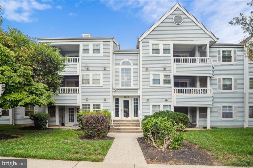 Flat F at Montgomery Run Condominiums offers some very appealing features.3 Bedrooms provide ample space for residents' accommodation, families, or individuals needing extra rooms. 2 full Bathrooms are an excellent convenience for residents, making it easier to manage daily routines. The Galley Kitchen with parallel counters and appliances makes cooking and entertaining efficient, along with easy access to the dining room. The spacious living room with a wood-burning fireplace offers a cozy and comfortable area for relaxation and entertaining—the Glass window wall with sliding door access to the deck from the living room. The covered outdoor space is a great feature, allowing plenty of natural light. Fresh paint throughout, new high-quality carpeting. Assigned parking space and guest parking. Howard County is known for excellent schools, parks, and overall quality of life. Ellicott City offers historic charm, beautiful surroundings, and a variety of amenities. Montgomery Run Condominiums is well connected with easy access to Interstate 95 and Route 29. Making commuting to locations in Howard and Montgomery counties, Baltimore, and Washington DC relatively easy. Several options are within a short drive from the Montgomery Run neighborhood. The nearby Ellicott City Historic District offers quaint shops, boutiques and restaurants. More extensive shopping centers, such as The Mall in Columbia and various grocery stores, are also within a reasonable driving distance. Howard County provides a bus service that connects to multiple destinations within the county. Marc Train and Amtrak services are available near BWI Airport Station for commuting to Washington DC and Baltimore.