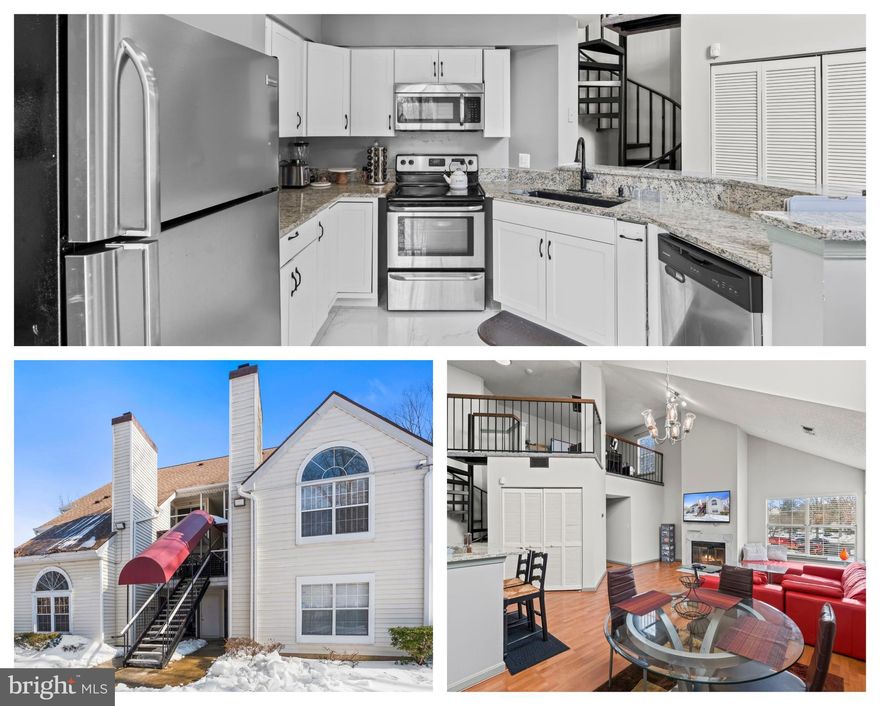 Soaring ceilings and abundant natural light create an airy, inviting atmosphere, while the cozy fireplace sets the perfect tone for relaxing evenings. The beautifully appointed kitchen features stainless steel appliances, granite countertops, and a deep under-mounted sink—ideal for both everyday living and entertaining.

The main level offers two spacious bedrooms and two full baths, including a generous primary suite with private balcony access and an ensuite bath designed for comfort. A brand-new, WiFi-enabled LG stackable washer and dryer add everyday convenience. Upstairs, the versatile loft provides the perfect space for a home office, media lounge, or recreation area.

Thoughtfully upgraded throughout with a 1-year-old HVAC system, smart thermostat, USB-C outlets in every room, LED lighting, updated vanities, refinished tubs, and newer carpet, this home is truly move-in ready. All of this in a commuter's dream location with easy access to DC, Baltimore, Virginia, and Annapolis.


Schedule your private tour today—this one won't last!