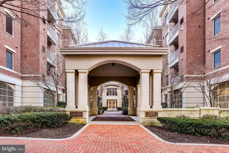 OFFER DEADLINE;   MONDAY, MAY 8TH @12 NOON.  Luxury 2 BR/ 2 BA Condo, in-unit  full size washer & dryer, and 2 garage parking spaces. Presented just for you is a spectacular residence featuring gleaming hardwood floors and an abundance of natural light. The newly remodeled chef's kitchen with Quarts countertops, backsplash, and SS appliances is open to a fabulous fireplace lit family room & entertainment space with balcony views. The en-suite primary bedroom is spacious, with a walk-in closet and a newly remodeled spa-like bathroom. The second bedroom features a newly remodeled hall bath.  Everything downtown Columbia has to offer- Dining by the lake, Whole Foods shopping, coffee shops, the mall, and Merriweather Park, to name a few.