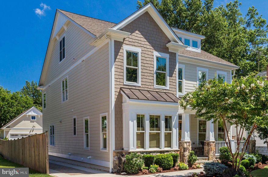 Gorgeous Craftsman, built in 2011, in the sought-after Clarendon/Lyon Park neighborhood exudes ageless grace blended w/ modern conveniences. True to Arts & Craft architectural style, the Kitchen is beautifully integrated with easy sight lines to the Dining and Family rooms as well as to the Back Yard. Open-Concept so popular today. Walk to Metro. View the Property via the Tour Link!