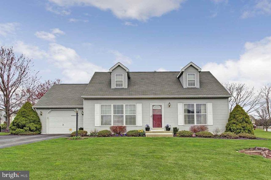 Meticulously kept home w/4 BR, 2 FB's.  Immediately notice the quality & care throughout.  Open living room to dining room.  Bright kitchen to incl. all stainless steel appls!  Two first flr bedrooms along with full bath.  Large bedrooms & full bath on 2nd floor w/storage in the eaves.  Enjoy relaxing on the rear deck & enjoying the gorgeous corner lot.