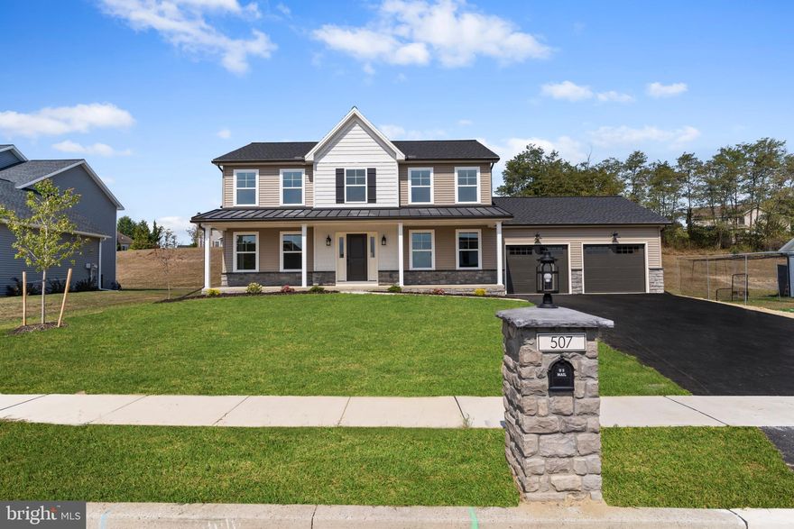 Brand-New 4 Bedroom Home on .43-Acre Lot in Desirable Mayberry 
Discover first-class living in this beautifully designed 4-bedroom, 2.5-bath home on a spacious .43-acre lot in the desirable Mayberry community. With over 2200 square feet, this home offers the perfect combination of comfort, style, and functionality.
The main level showcases a stunning gourmet kitchen with quartz countertops, premium cabinetry, pendant lighting, tile backsplash, stainless steel appliances, and a large solid shelf pantry. A sunny breakfast area provides the perfect spot for casual dining, while the elegant formal dining room makes entertaining effortless. A versatile flex room on the main floor adds space for a home office, hobbies, or play.
Throughout, enjoy Luxury Vinyl Plank flooring and tread-resistant carpet with an ultra-plush 8lb pad — a blend of beauty and durability.
Upstairs, the private primary suite offers a spacious bath including a tile shower and walk-in closet, while three additional bedrooms, a full hall bath, and convenient second-floor laundry completes the thoughtful design. RWC 10-year warranty included! 
This beautiful home  is move-in ready — see it before it’s gone! Schedule your private showing today.