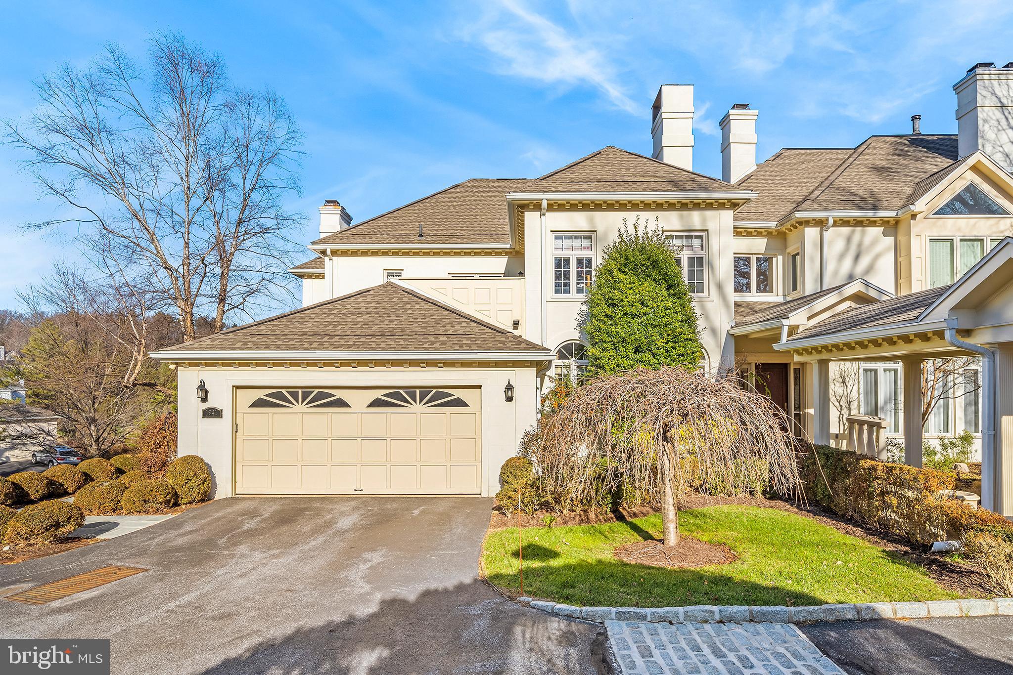 Private end unit available in most desirable gated community! Walk-out finished lower level. Private deck offering picture perfect views of the park-like setting and manicured grounds.