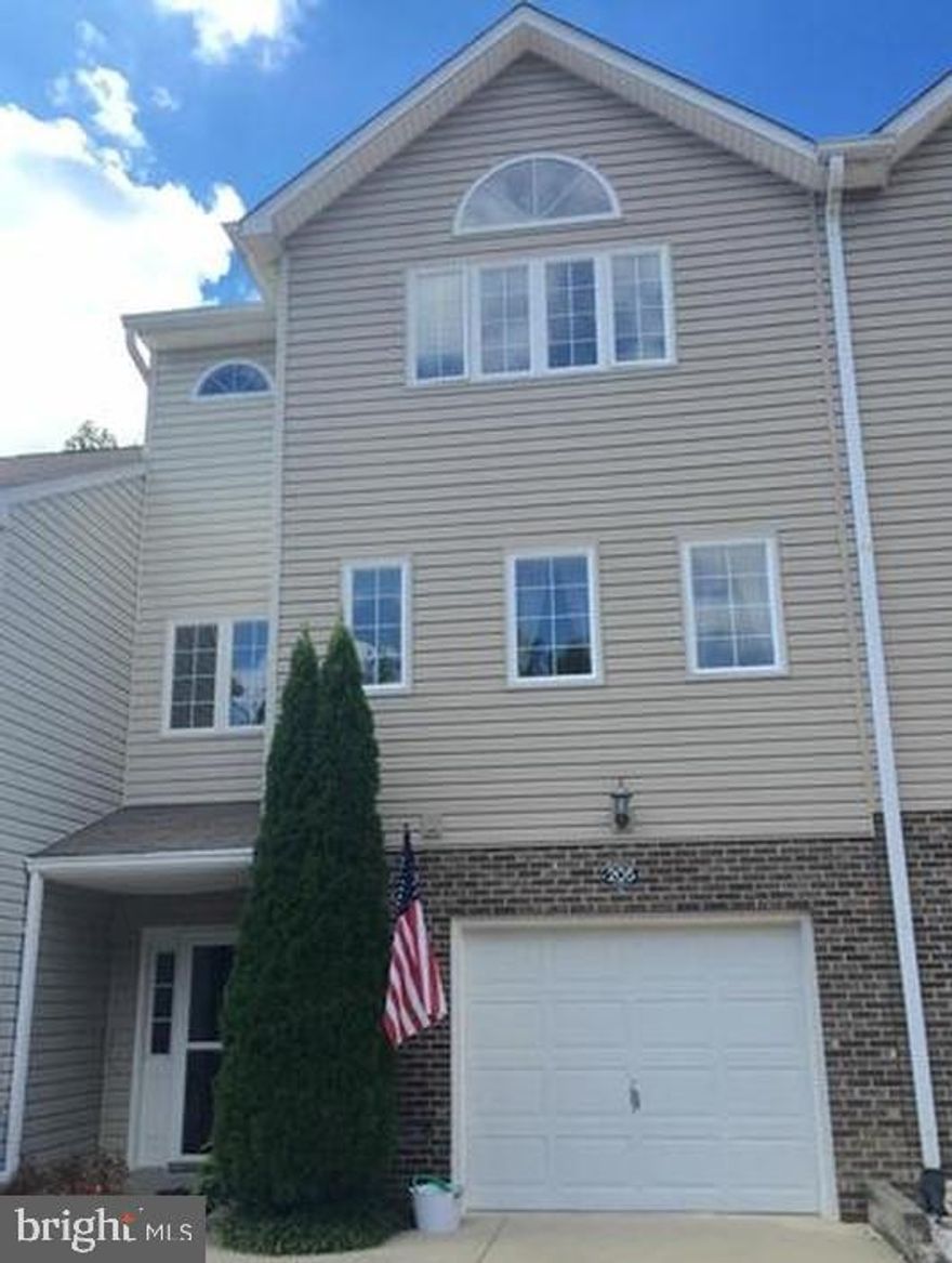 Gorgeous upscale condo in convenient Prince Frederick. Gleaming Brazilian Cherry Hardwood floors on main level, fresh paint & new fixtures throughout. Huge master suite w/ sitting area has large flat screen TV hookup/wall mount in master suite, washer/dryer provided, too. Don't want exterior maintenance work? - it's all taken care of! 3 finished levels, large rooms & tons of storage - one car oversize garage as well.