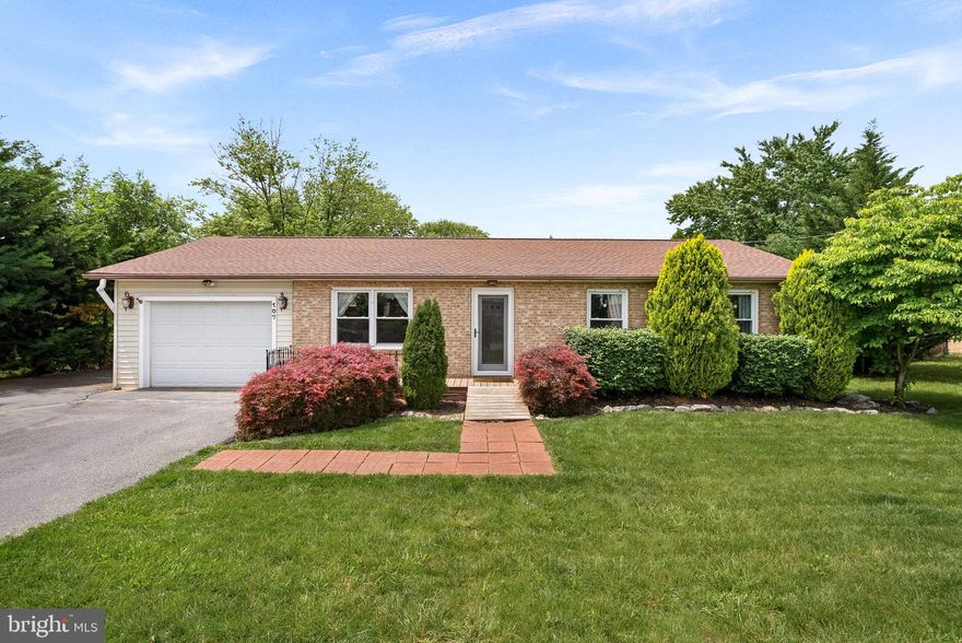 Welcome to this well-cared-for ranch-style home located in a quiet, established neighborhood just minutes from the heart of Winchester. Offering 3 spacious bedrooms and 2.5 bathrooms, this home blends everyday comfort with thoughtful updates and a layout perfect for easy, one-level living.  The home has seen several major improvements in 2019 and 2023, including a new architectural roof, new AC/heat pump and duct system, new energy-efficient windows, new range, microwave, refrigerator, water heater and fresh interior paint—making it a solid and reliable option for buyers seeking a move-in ready property with room to add their own touches over time.  The inviting living spaces are filled with natural light, and the kitchen flows easily into the dining area—great for entertaining or casual family meals. One of the standout features of this home is the primary bathroom, which offers a soaker tub, heated tile floors, and a skylight, creating a relaxing, spa-like atmosphere.  Step outside and enjoy the 10x12 backyard pergola—an ideal spot for morning coffee, quiet evenings, or weekend gatherings.   Conveniently located just minutes to shopping, restaurants, schools, and commuter routes, this home offers both practicality and charm in a desirable Winchester location.  Don’t miss this opportunity to own a lovingly maintained home with major systems already updated. Schedule your private showing today!