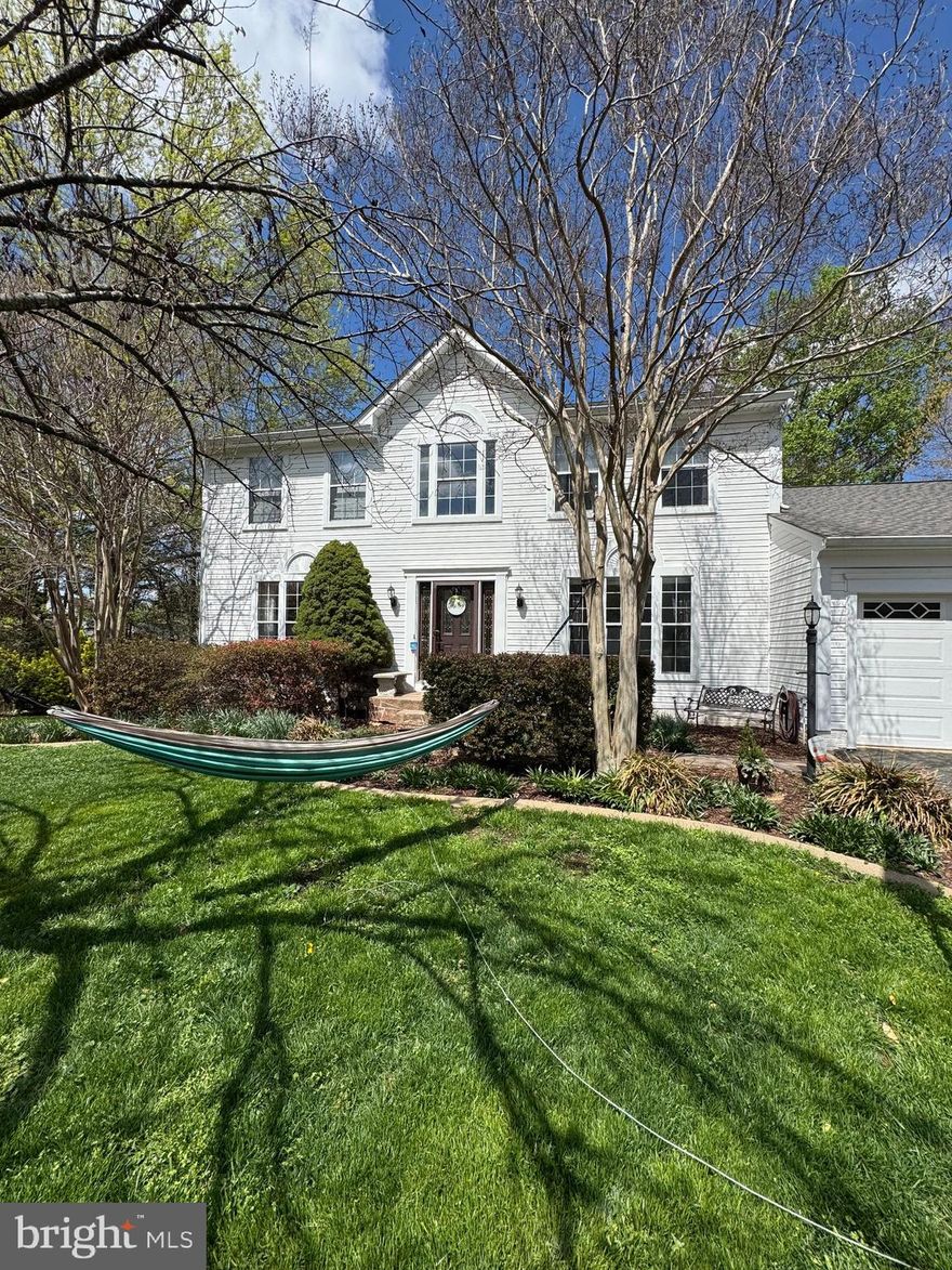 Available 1 June. Welcome to 9 Timberwood Court, a charming colonial-style home nestled in a serene cul-de-sac within the desirable Hunter Trail community near Park Ridge in Stafford, Virginia. This residence offers a harmonious blend of comfort and elegance across its three finished levels.

Main Level:

Gourmet Kitchen: Equipped with stainless steel appliances, granite countertops, and ceramic tile flooring, perfect for culinary enthusiasts. ​

Family Room: Features an extra-wide sliding glass door that bathes the space in natural light and provides seamless access to the expansive multi-level deck. ​

Home Office: A dedicated space ideal for remote work or study. ​

Upper Level:

Primary Suite: Boasts a vaulted ceiling, walk-in closet, and a luxurious en-suite bathroom with a separate shower and soaking tub. ​

Lower Level:

Finished Basement: Includes a built-in bar with granite countertops and sink, a recreation room, a den (potential fifth bedroom, not to code), a full bathroom, and ample storage space. French doors lead directly to the landscaped backyard. ​

Exterior & Additional Features:

Outdoor Living: Enjoy the beautifully landscaped yard with a sprinkler system, a two-tier deck, concrete patio, and a storage shed. ​

Parking: An oversized two-car garage complemented by an expanded driveway offers ample parking space. ​
Pets will be considered on a case by case basis with a refundable $500 pet deposit and a nonrefundable $199 fee, if applicable. No aggressive breeds, or mixes with aggressive breeds will be permitted. Gross household income must be at least 3x the amount of the rent (only 2 salaries can be used). We require a 650 credit score and prefer 700 or better. If coming from a rental, a positive reference from your current landlord must be provided. Pictures are from a previous listing but home is still similar. No smoking or vaping on this property at any time. Minimum one month's rent security deposit required. Certified funds required for the 1st month's rent and security deposit only. Security Deposit must be deposited within 48 hours of acceptance. Lease will be sent out for signatures once the security deposit has been received. 1st month’s rent due before tenancy. Proof of renter’s insurance to be submitted before tenancy. Apps take 3-5 business days to process.