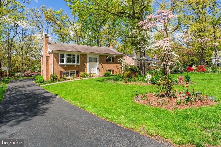 Beautiful all brick home on large, landscaped lot in the Town of Herndon. Wood floors throughout. 2 fireplaces (1 wood, 1 gas). New roof. Shows pride of ownership. Must see features: storage, walk-in closets, laundry room/chute, 2 heating systems, huge balcony/patio. No HOA. Pool nearby-membership available. Close to W&OD trail, airport, future metro station!