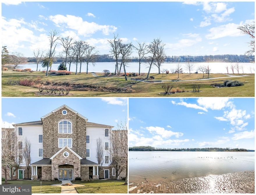 There aren't enough good things to stay about this exquisite Clark Turner condo, that has a gorgeous view of the Bush River! You will find a private storage room just outside of the unit and a premium parking space in the garage. The eat-in kitchen overlooks the formal dining room, living room and a view of the water.  The owner's suite offers two large closets, a sitting area, full bath complete with a soaking tub and two sinks, you will also find sliders off of the owner's suite that leads to the patio. The second bedroom is also a generous size with a view of the water and slider to the patio.  This immaculate condo has gleaming hardwood floors, recessed lighting, tray ceilings, Corian counters, gas fireplace, and extensive moldings throughout.  UPDATES include; garbage disposal 2018, humidifier 2018, furnace 2017, HWH 2014.  This community has a beautiful pool that overlooks the water, secure/elevator buildings, a clubhouse, and a gym.  A terrific community and a unit that shows a supreme level of pride in ownership!