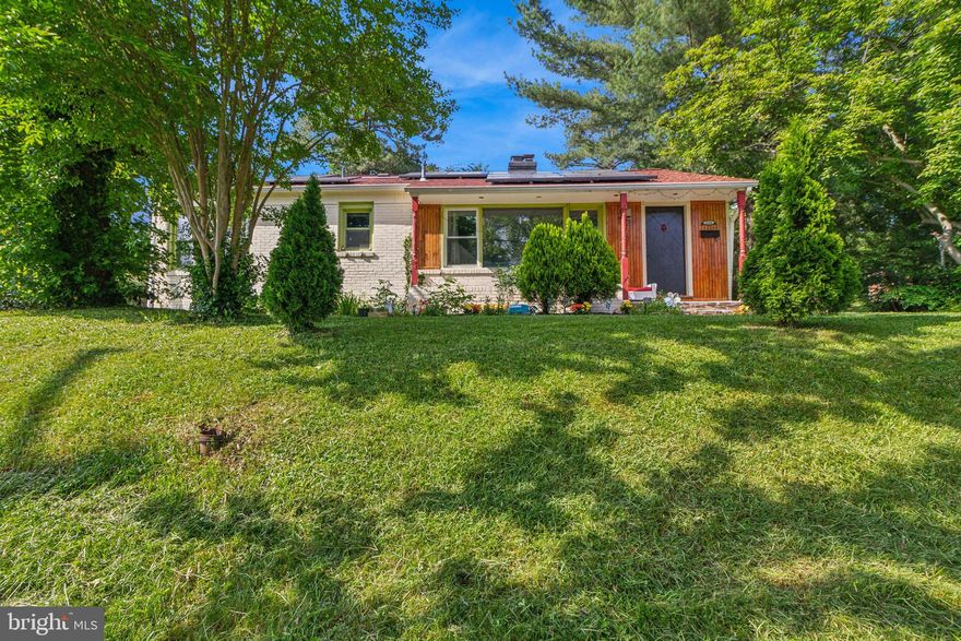 PRICE IMPROVEMENT!! Located just over one mile from the University of Maryland, College Park campus, and situated on a large corner lot, with a fenced backyard, this home has been well cared for and will not disappoint! Its proximity to major highways, including I-495 and US-1, ensures effortless commuting to Washington D.C., Silver Spring, and beyond. 

As you step inside this spacious rambler, you’ll be greeted by hardwood floors throughout the main living areas, a cozy fireplace, as well as an updated kitchen with new recessed lights. Other features of the home include three generously sized bedrooms, one full bathroom, and rough-in which can be turned into an additional bathroom or used as a laundry room with washer and dryer. Many large windows, with trim molding, flood the living areas with natural light, creating a bright and inviting atmosphere. 

The backyard private oasis is perfect for outdoor gatherings, gardening, or simply enjoying the fresh air. This home will deliver just in time for summer entertainment; there are endless opportunities for outdoor fun! Enjoy off-street parking with your dedicated one-car garage and driveway that can accommodate up to three vehicles. 

Saved the best for last!! The last month's electric bill was ONLY $8.71, thanks to brand new solar panels that are included with this home. Also, new roof; only two years old. Schedule a showing and experience the comfort and convenience this property has to offer.