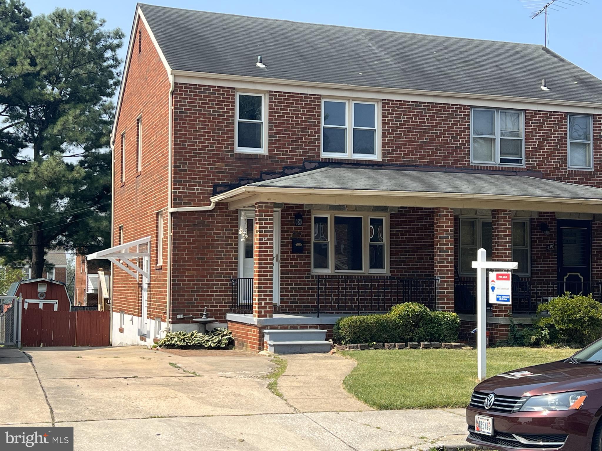 Wow! Welcome to 3403 Woodring Ave, with its interior all freshly painted, and a huge yard and deck for entertaining! Nice kitchen with newer appliances. This home has gleaming hardwood floors all thru out the home. The laundry is in the basement and the basement is oversized! Large deck for entertaining, private parking, covered front porch, large yard that is fully fenced, what more could you ask for?